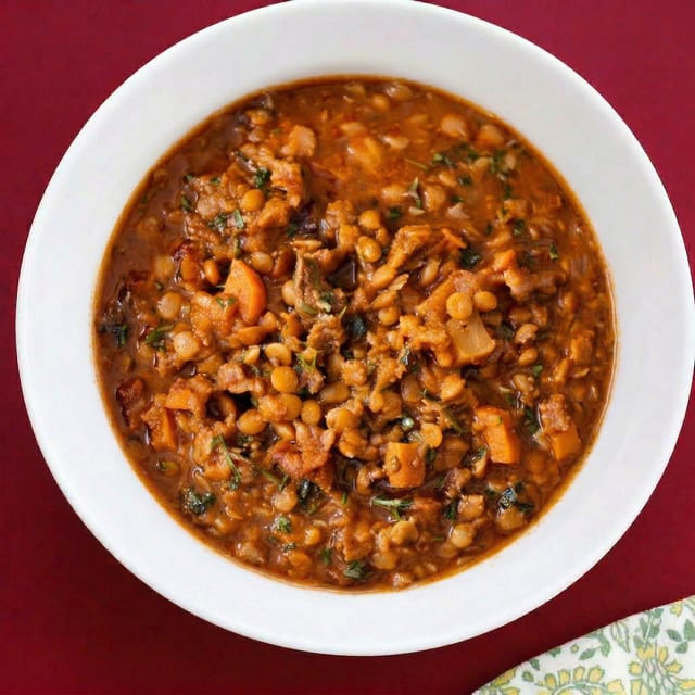 Lentil Stew.