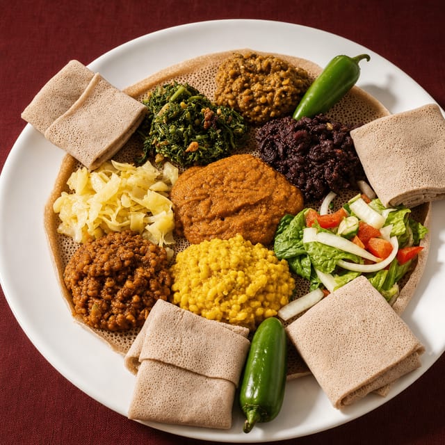 Vegetarian Beyayinetu.