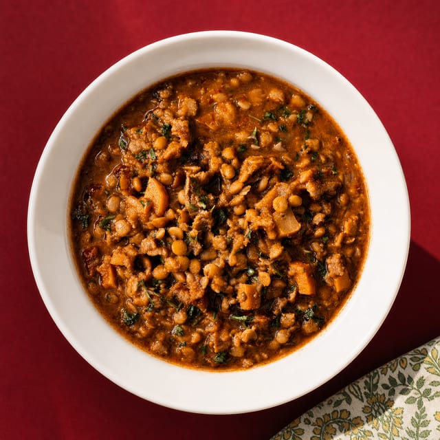 Lentil Stew.